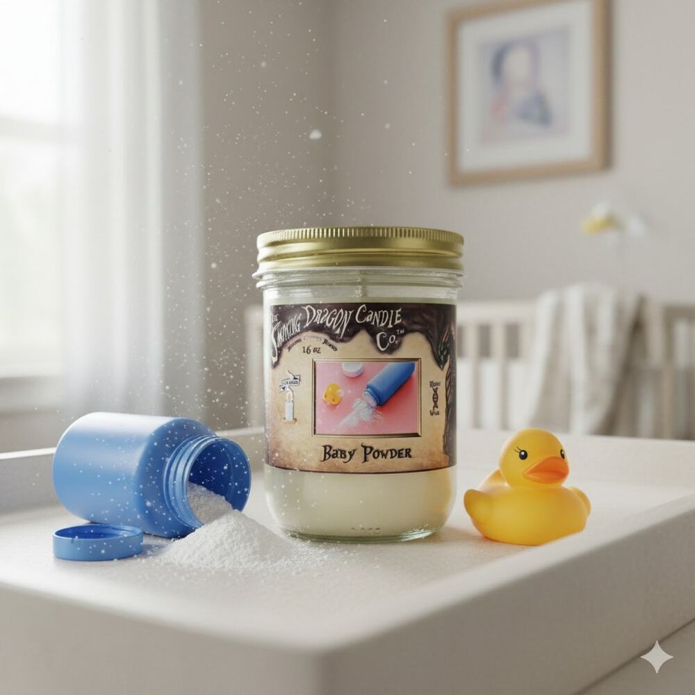 Baby Powder - 16 oz Coconut Wax Candle